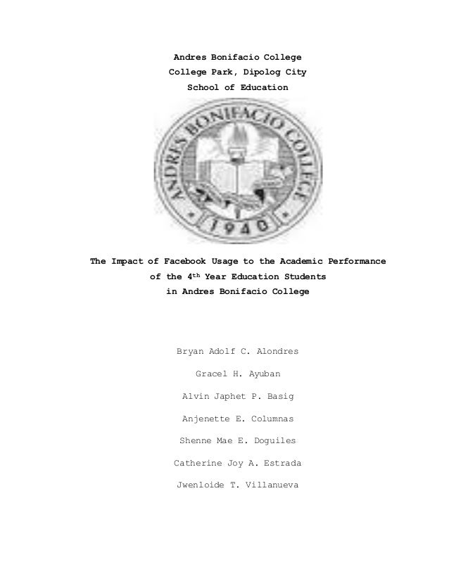 impact of facebook on students essay impact of facebook on youth pdf